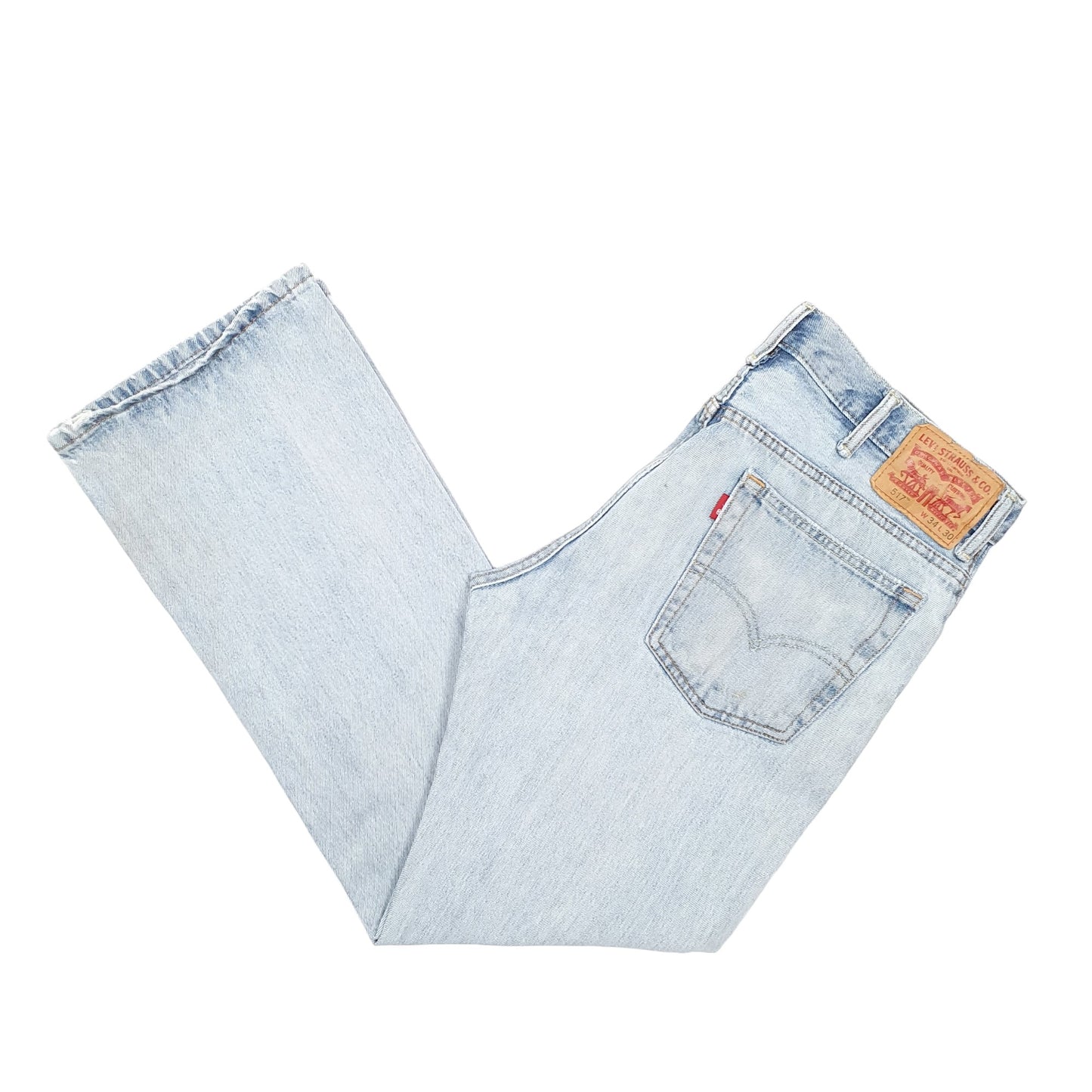 Mens Blue Levis  517 JeansW34 L30