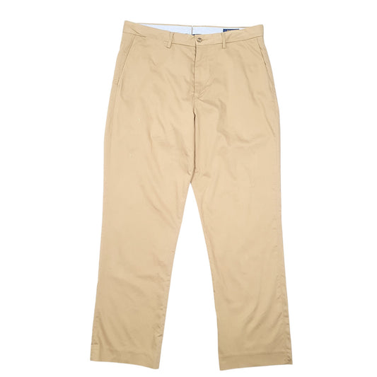 Mens Tan Polo Ralph Lauren Stretch Classic Chino Trousers