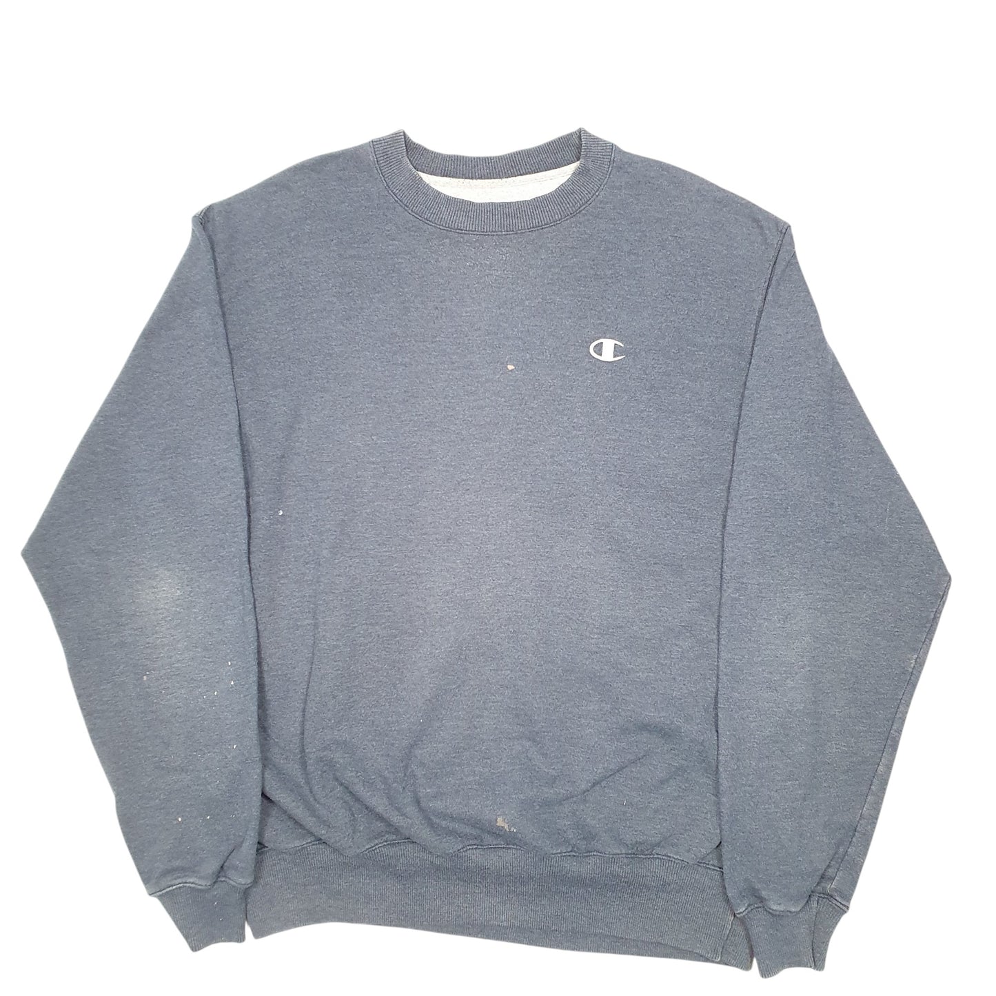 Mens Navy Champion  Crewneck Jumper