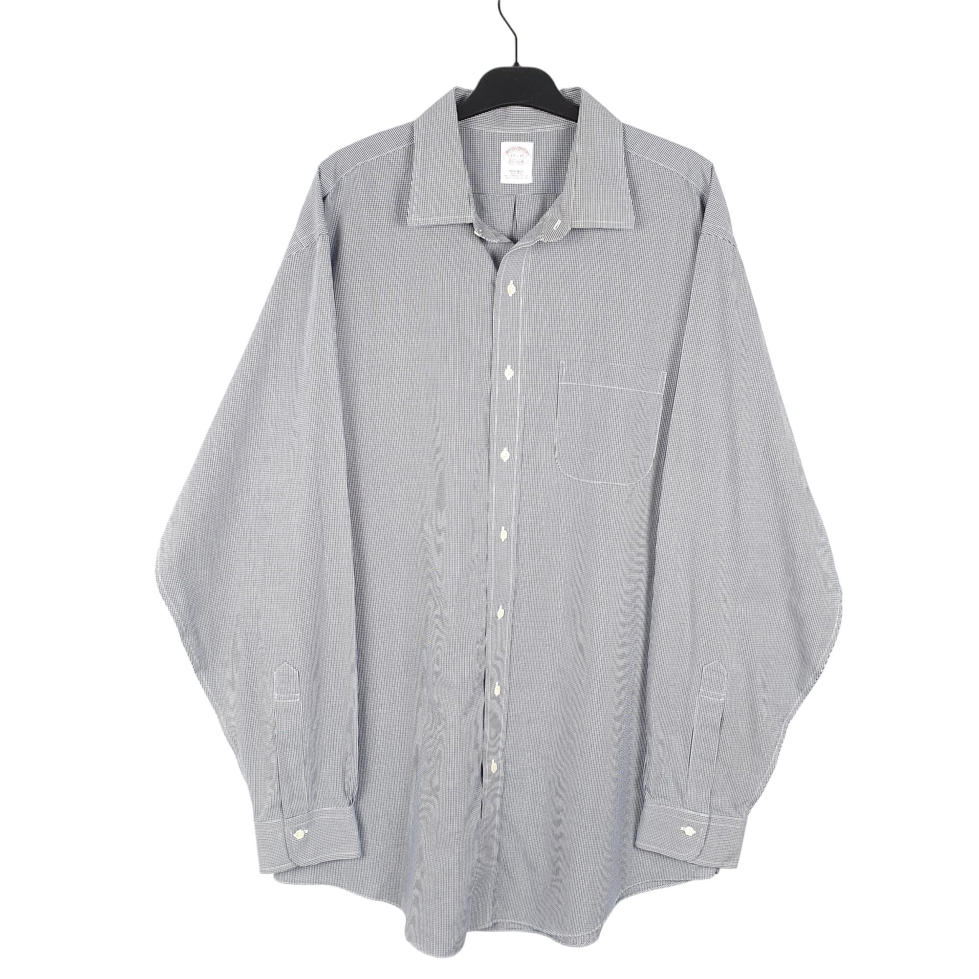 Mens Blue Brooks Brothers  Long Sleeve Shirt
