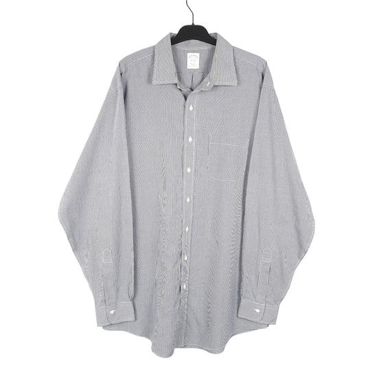 Mens Blue Brooks Brothers  Long Sleeve Shirt