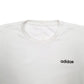 Mens White Adidas  Crewneck Jumper