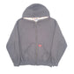 Mens Grey Dickies Hoodie Sherpa Lined Full Zip Jumper
