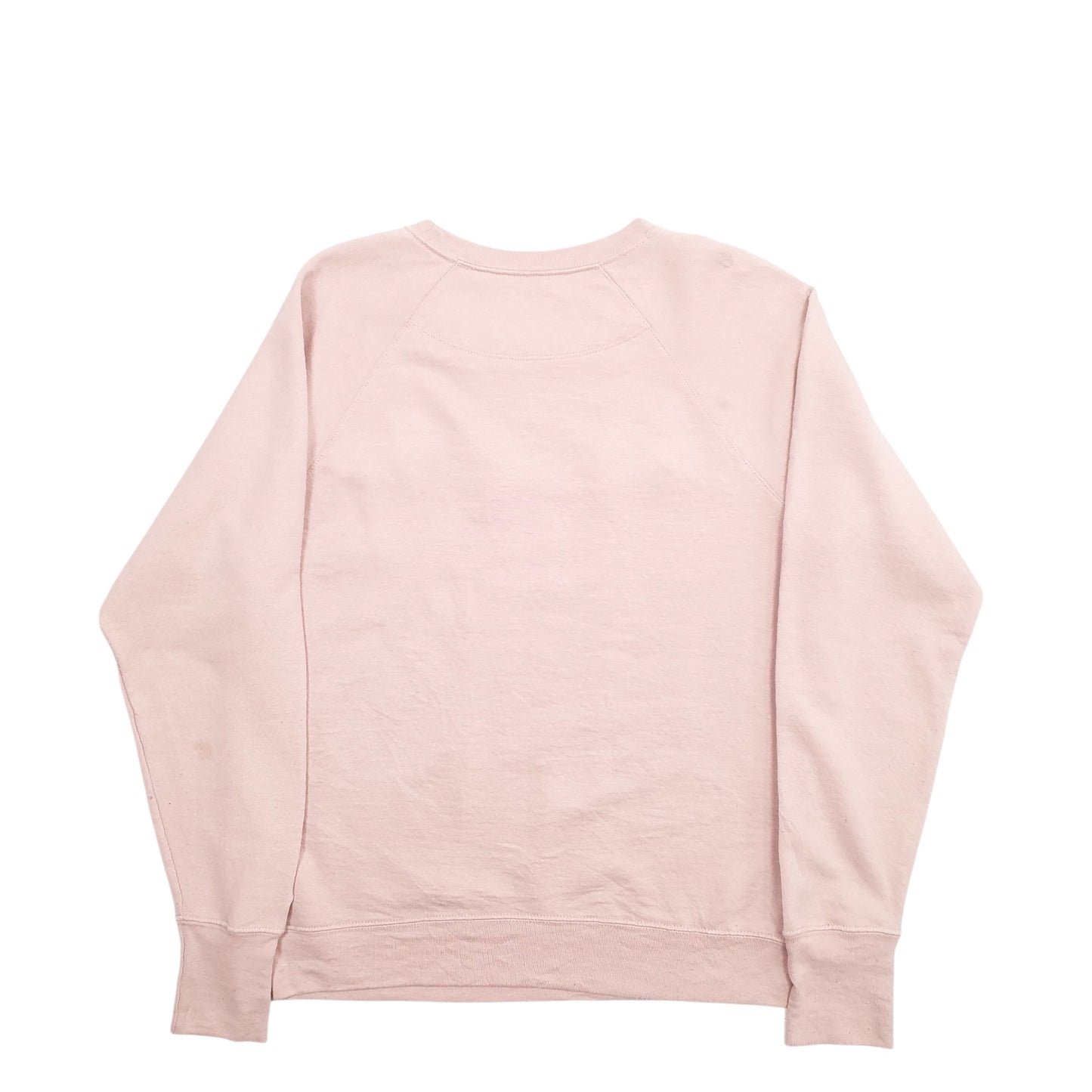 Womens Pink Champion Spellout Crewneck Jumper