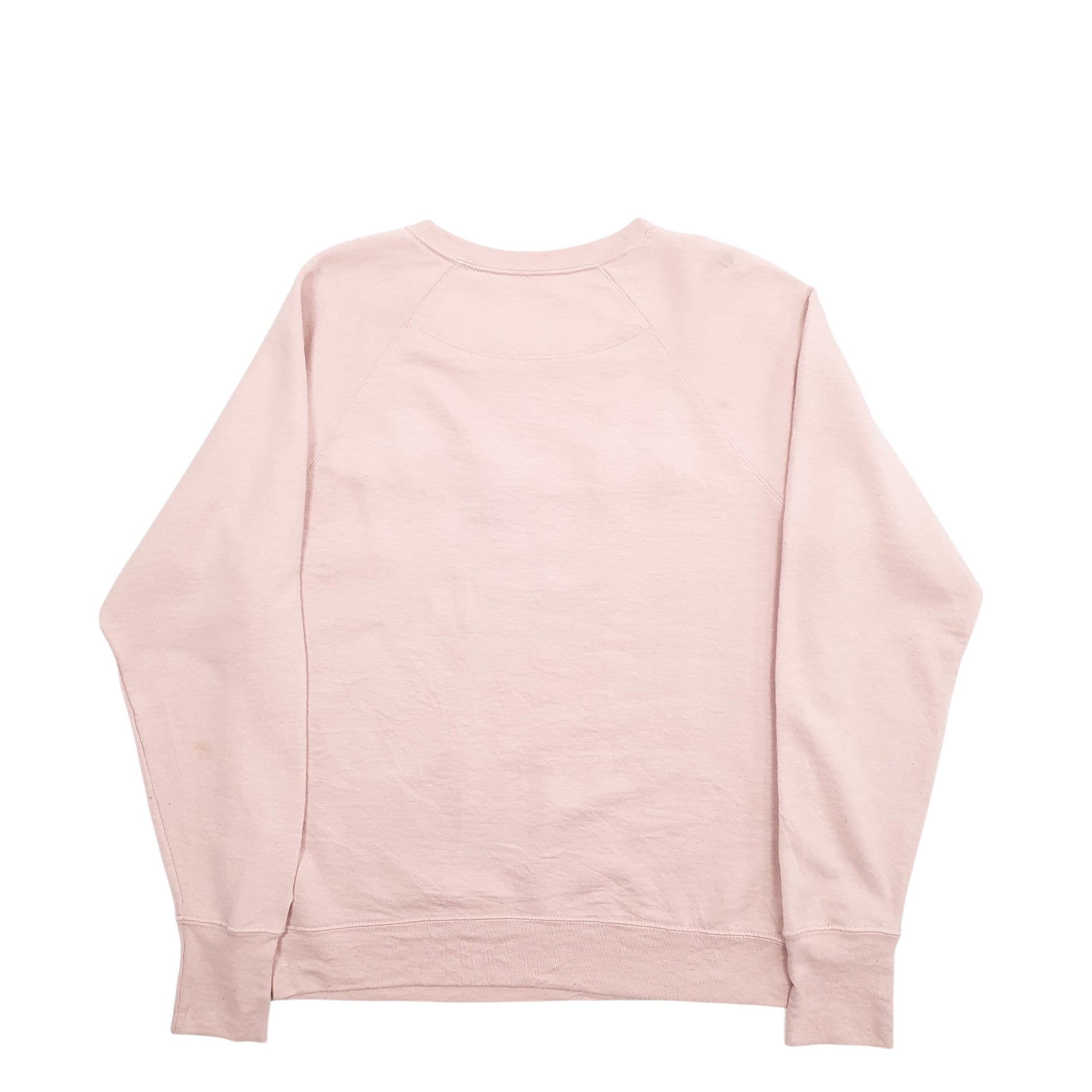 Womens Pink Champion Spellout Crewneck Jumper
