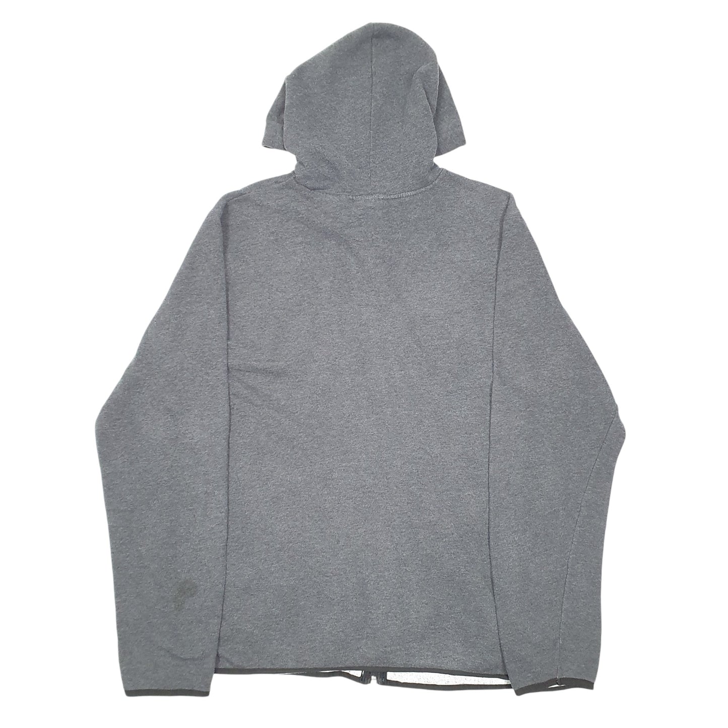 Mens Grey Reebok Hoodie Full Zip Jumper