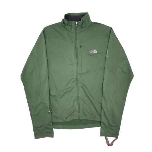 Mens Green The North Face Flight Series Full Zip Jumper