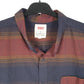 Mens Navy Levis Casual Long Sleeve Shirt