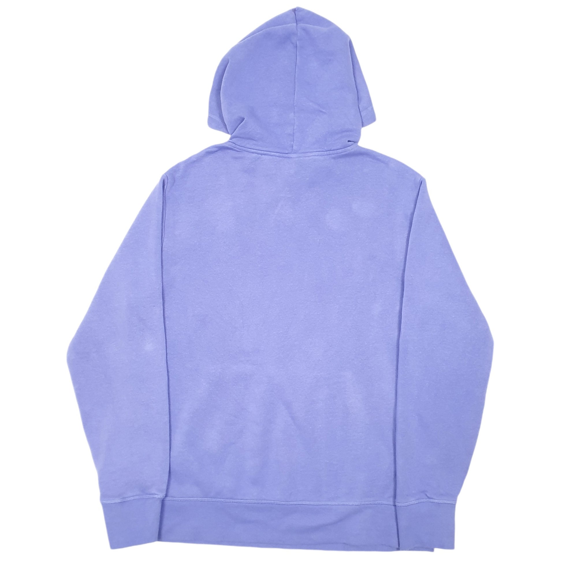 Mens Purple Reebok Spellout Hoodie Jumper