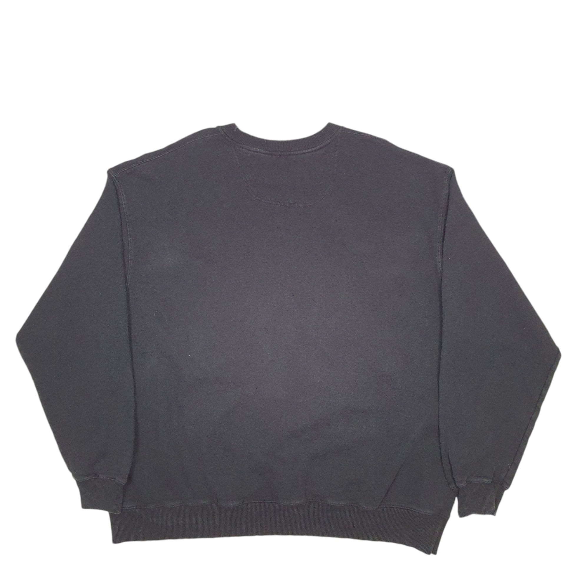 Mens Black Champion  Crewneck Jumper