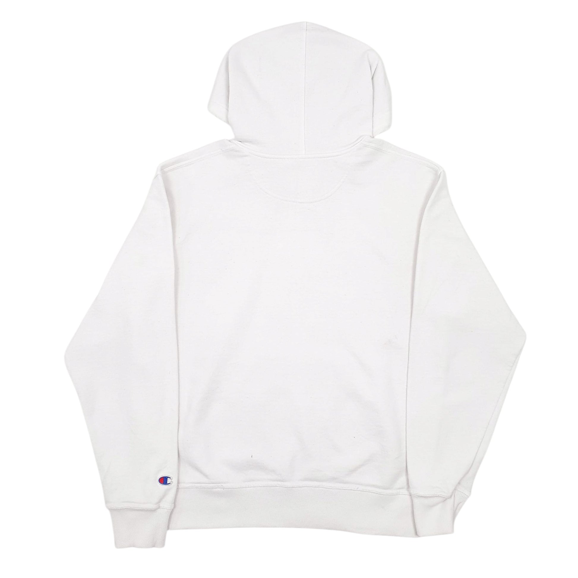 Mens White Champion  Hoodie Jumper