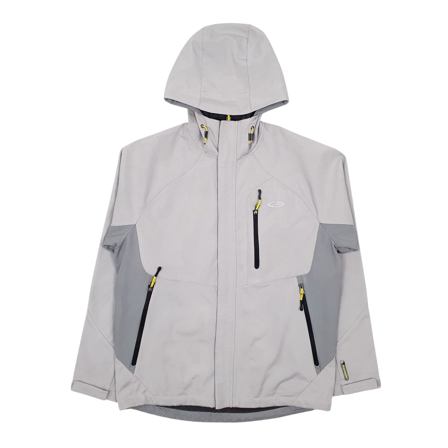 Mens Grey Champion Venture Dry Fleece Lined Quarter Zip Coat