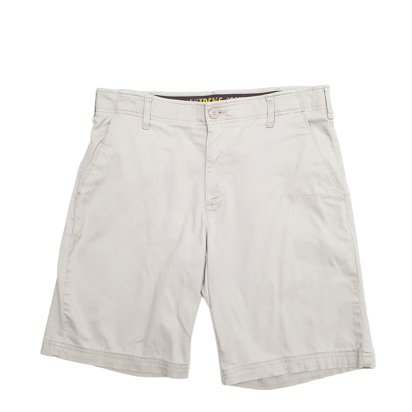 Mens Cream Lee Extreme comfort Chino Shorts