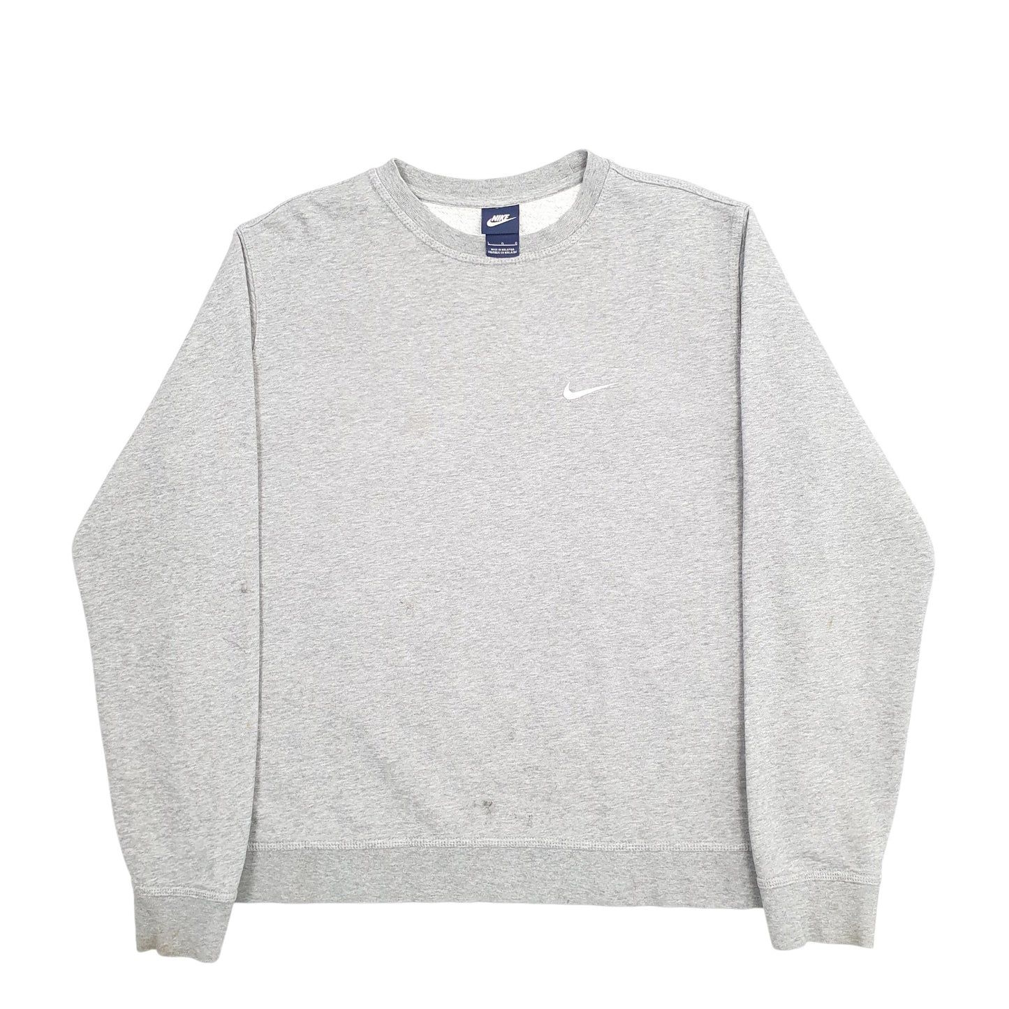 Mens Grey Nike  Crewneck Jumper