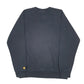 Mens Navy Carhartt Workwear WIP Raglan Work In Progress Crewneck Jumper