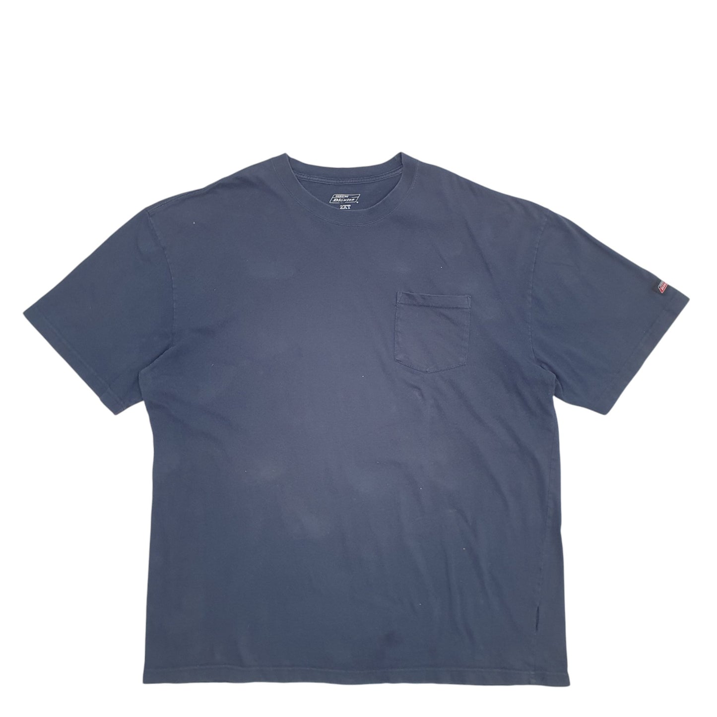 Mens Black Dickies Pocket Short Sleeve T Shirt