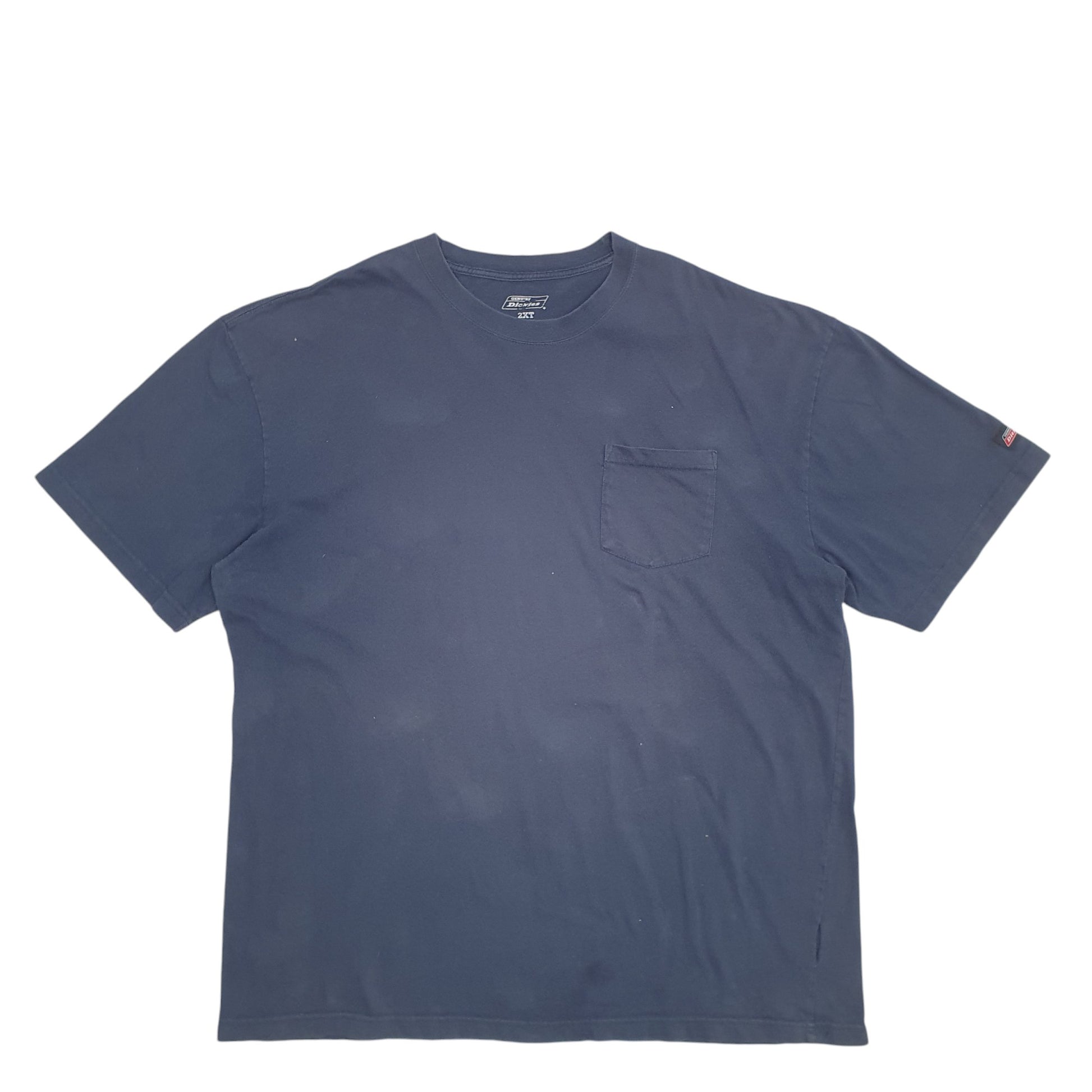 Mens Black Dickies Pocket Short Sleeve T Shirt