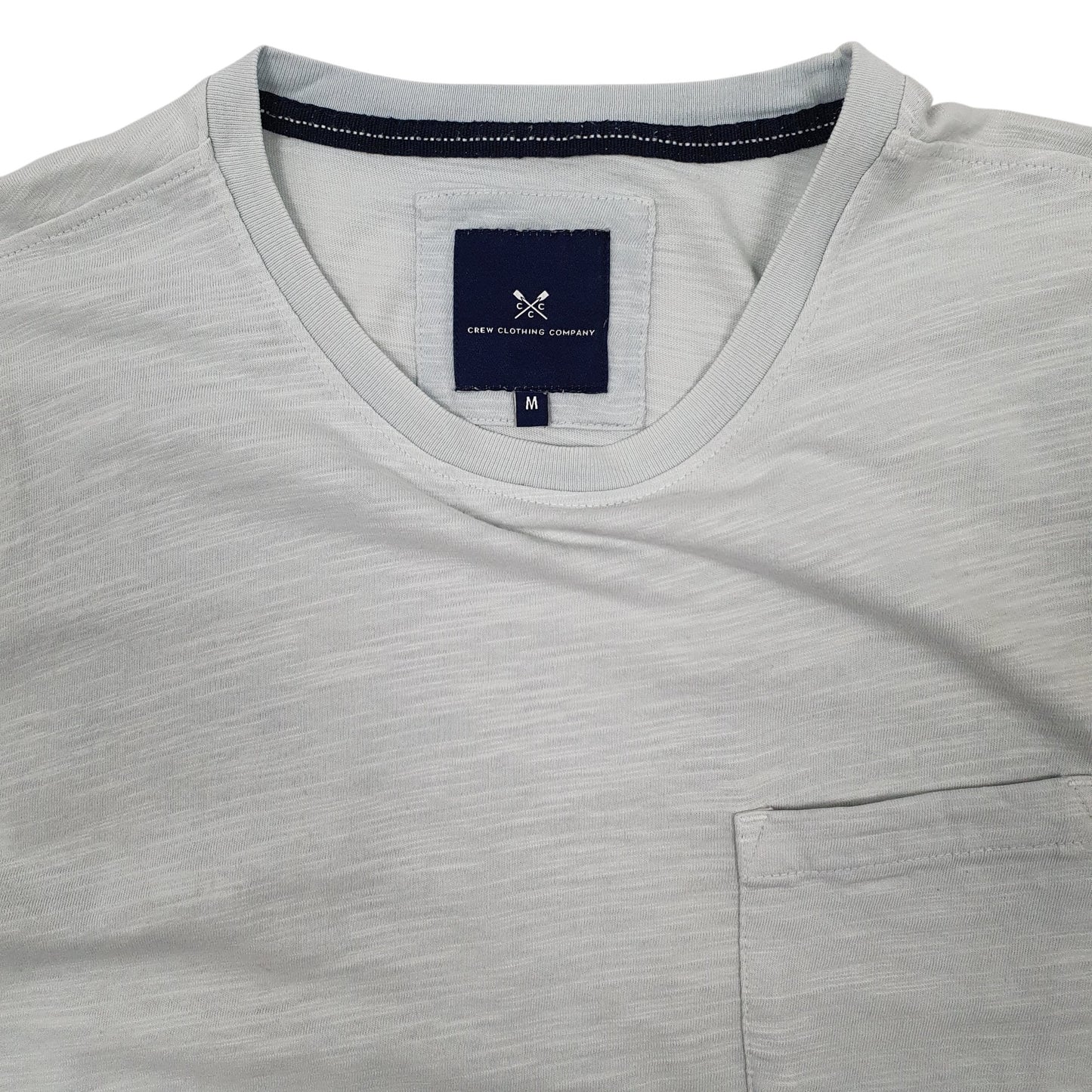 Mens Blue Crew Clothing Co  Short Sleeve T Shirt
