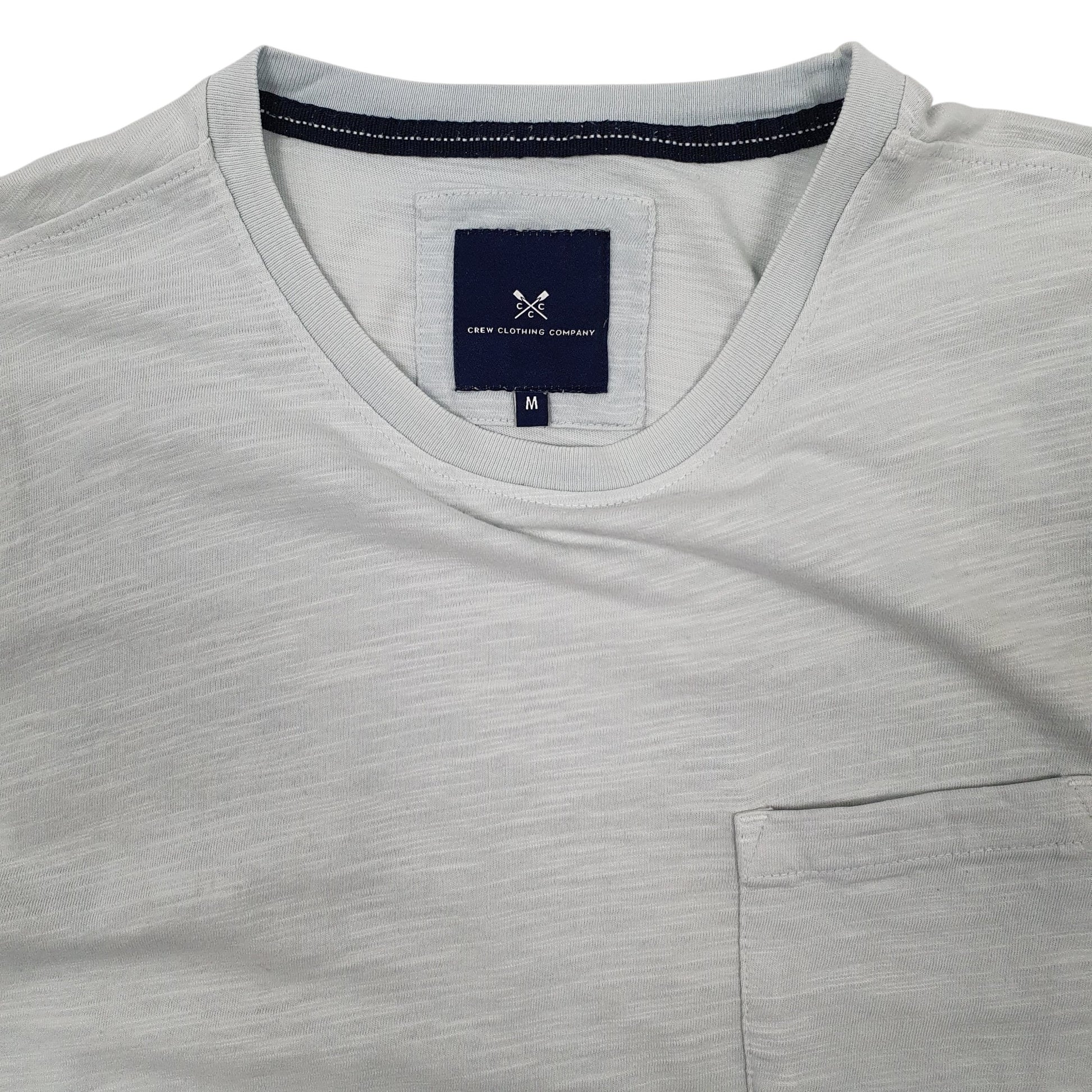 Mens Blue Crew Clothing Co  Short Sleeve T Shirt
