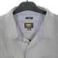 Mens Grey Lee Stretch Long Sleeve Shirt