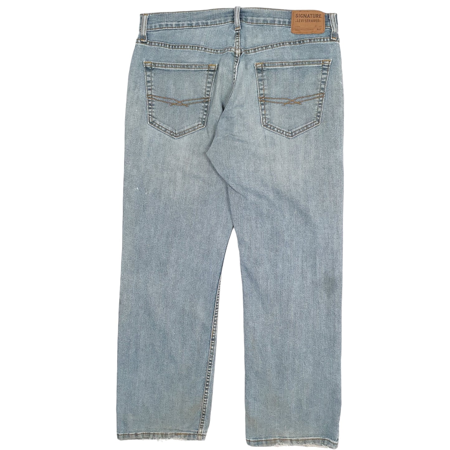 Mens Blue Levis S61 Relaxed Stretch Signature JeansW34 L30