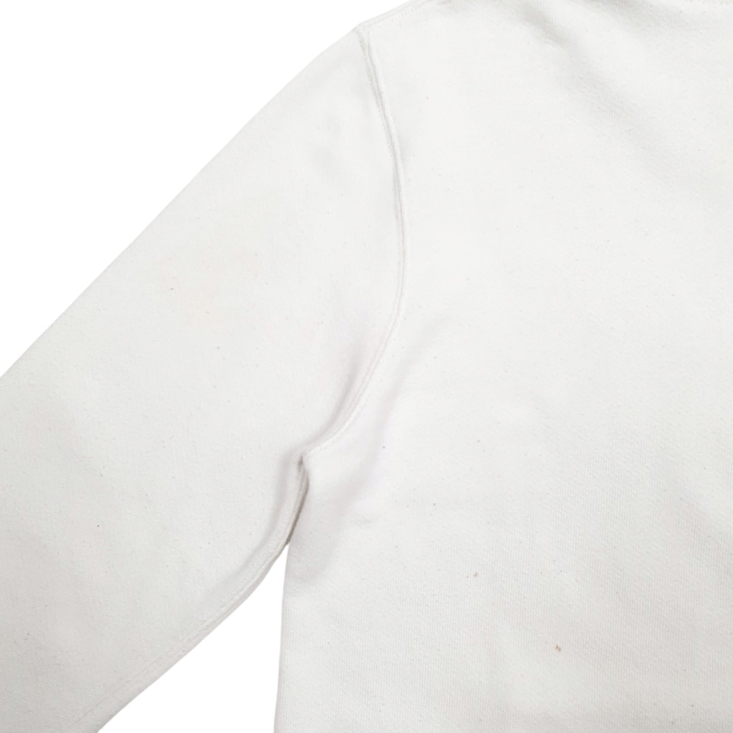 Mens White Levis Spellout Hoodie Jumper