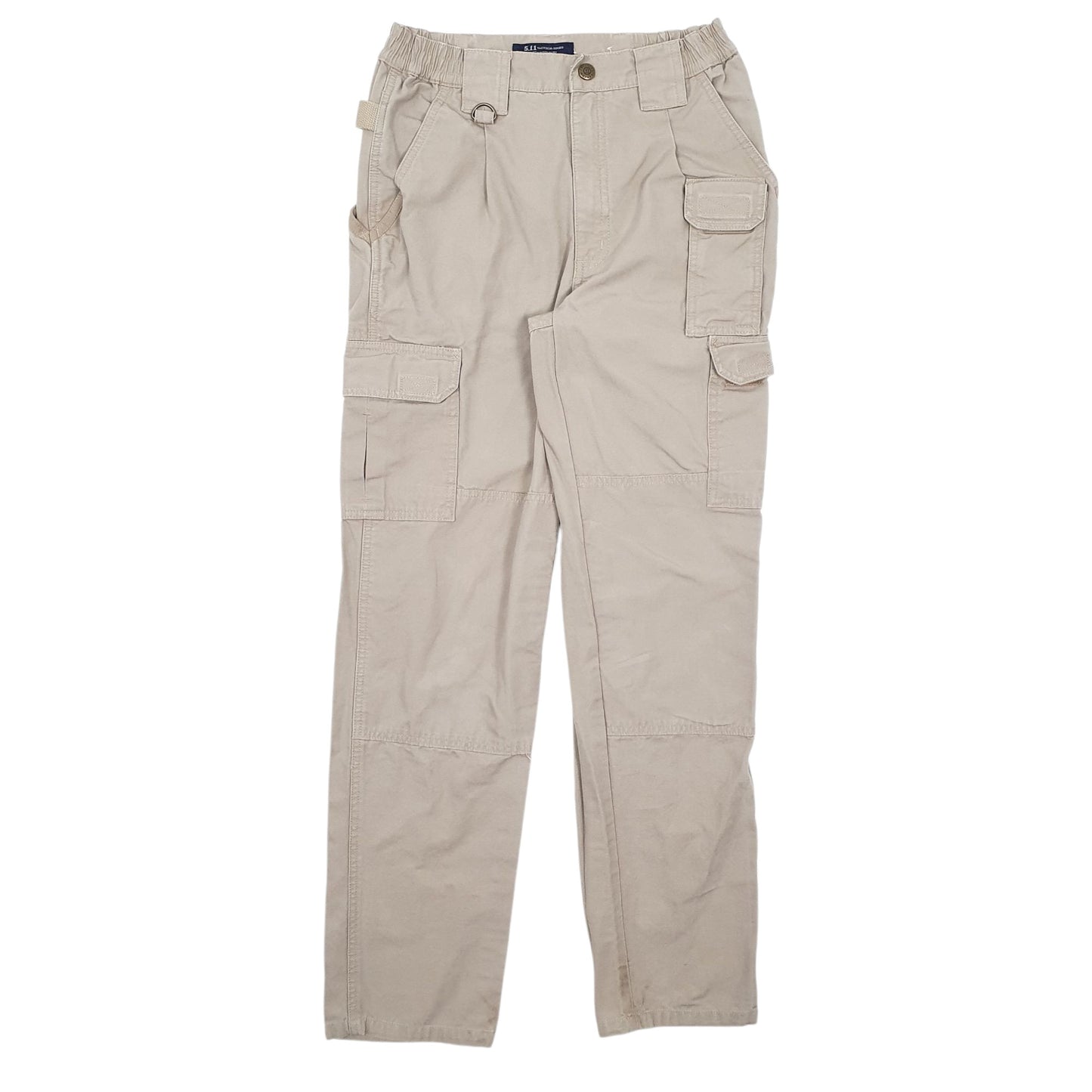 Womens Beige 5.11 Tactical Workwear Cargo Trousers