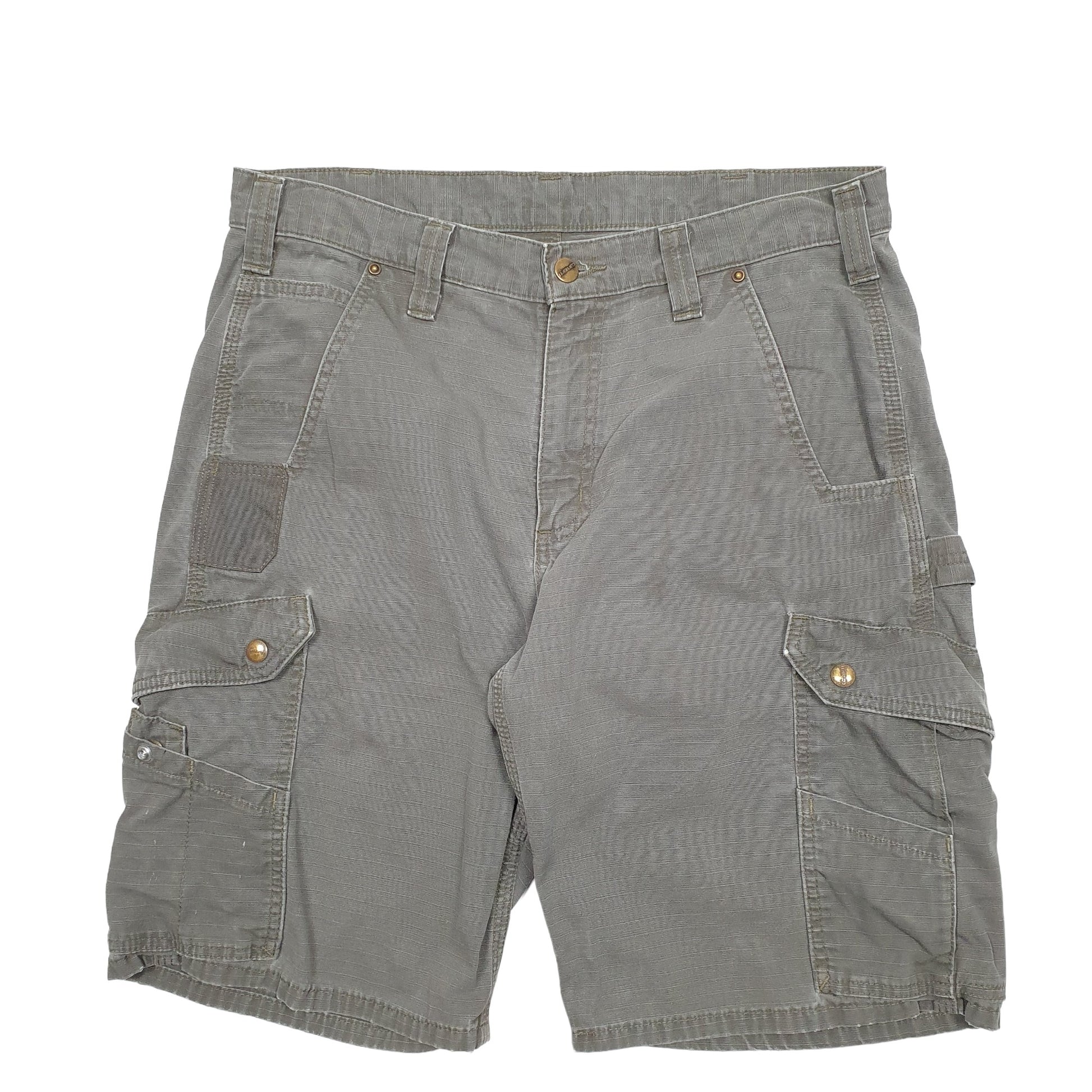 Mens Khaki Carhartt Workwear Cargo Shorts