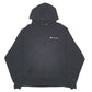 Mens Black Champion Reverse Weave Hoodie Jumper