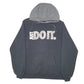 Mens Black Nike Just Do It Spellout Hoodie Jumper