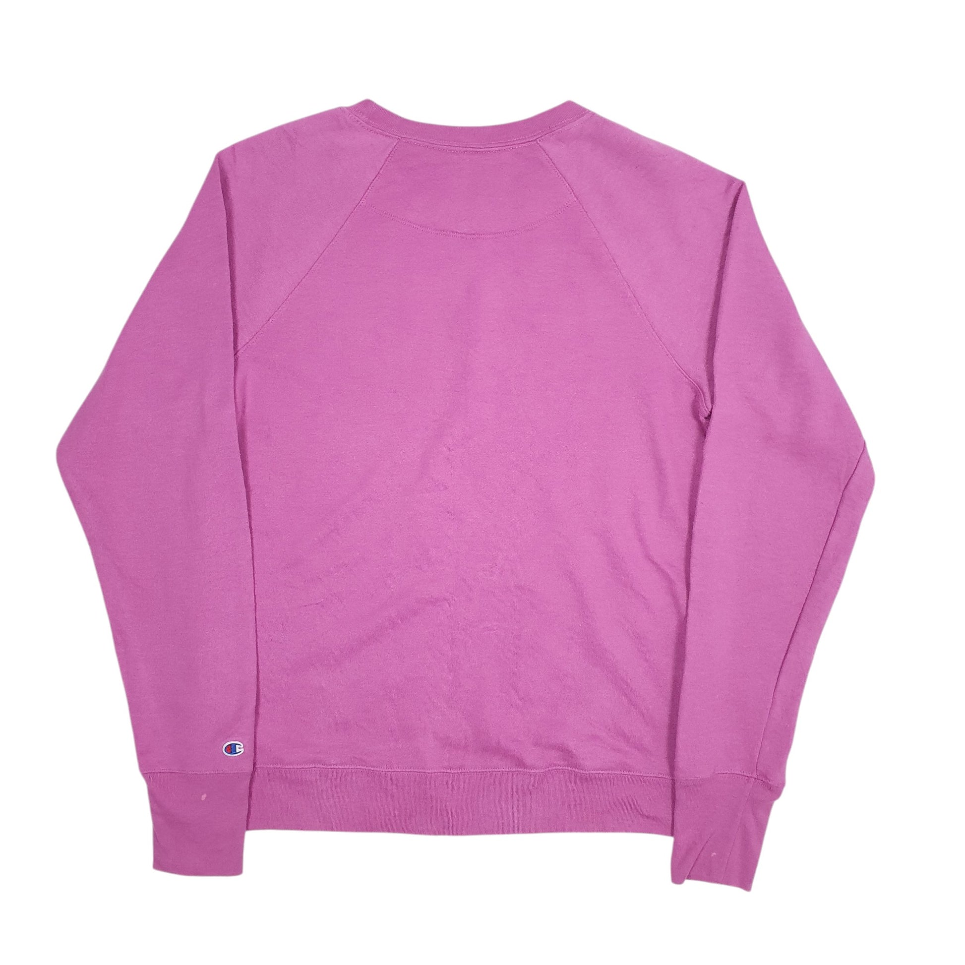 Womens Pink Champion  Crewneck Jumper
