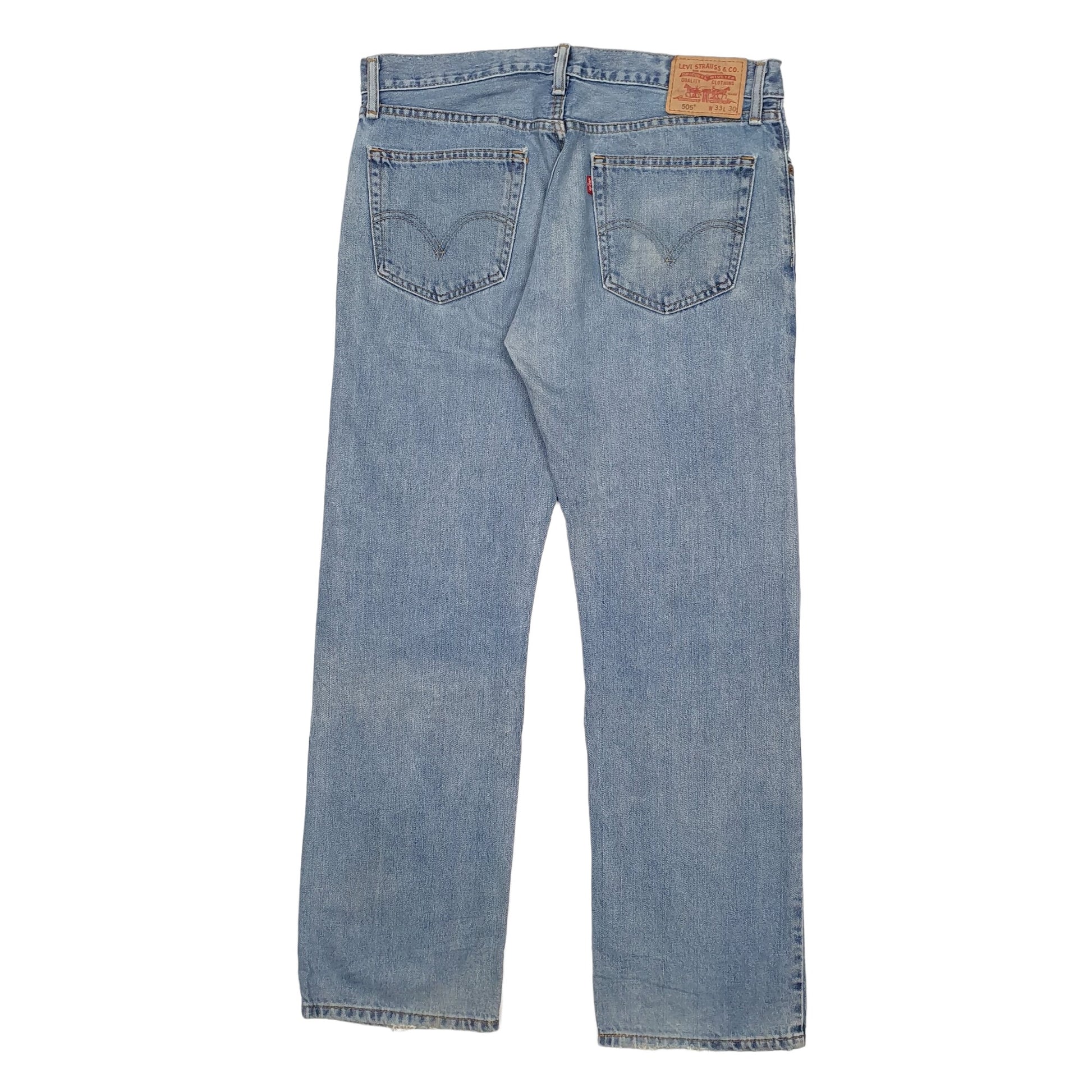 Mens Blue Levis  505 JeansW36 L30