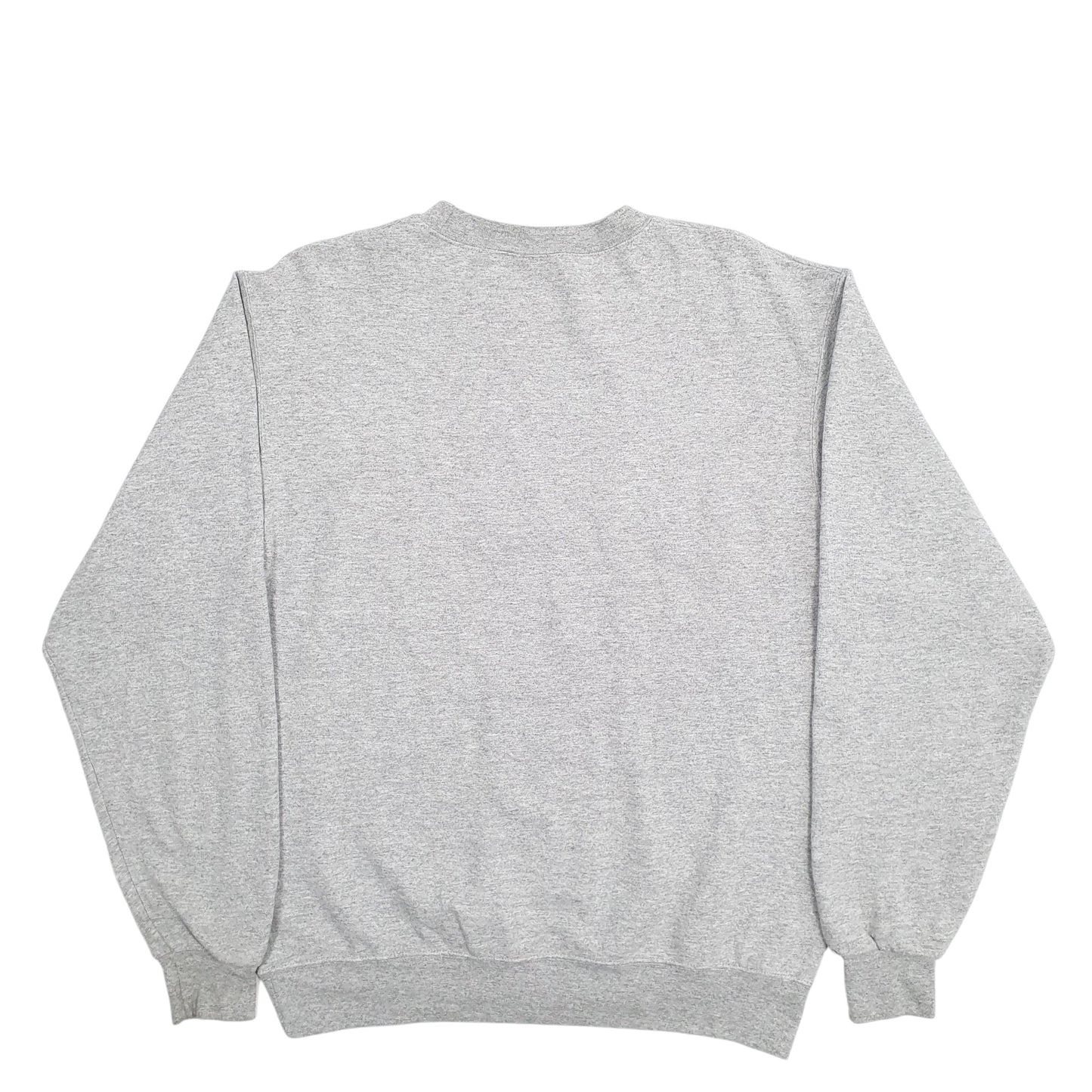 Mens Grey Champion Auburn Spellout Crewneck Jumper