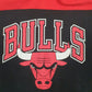 Mens Black NBA Bulls Short Sleeve Hoodie Jumper