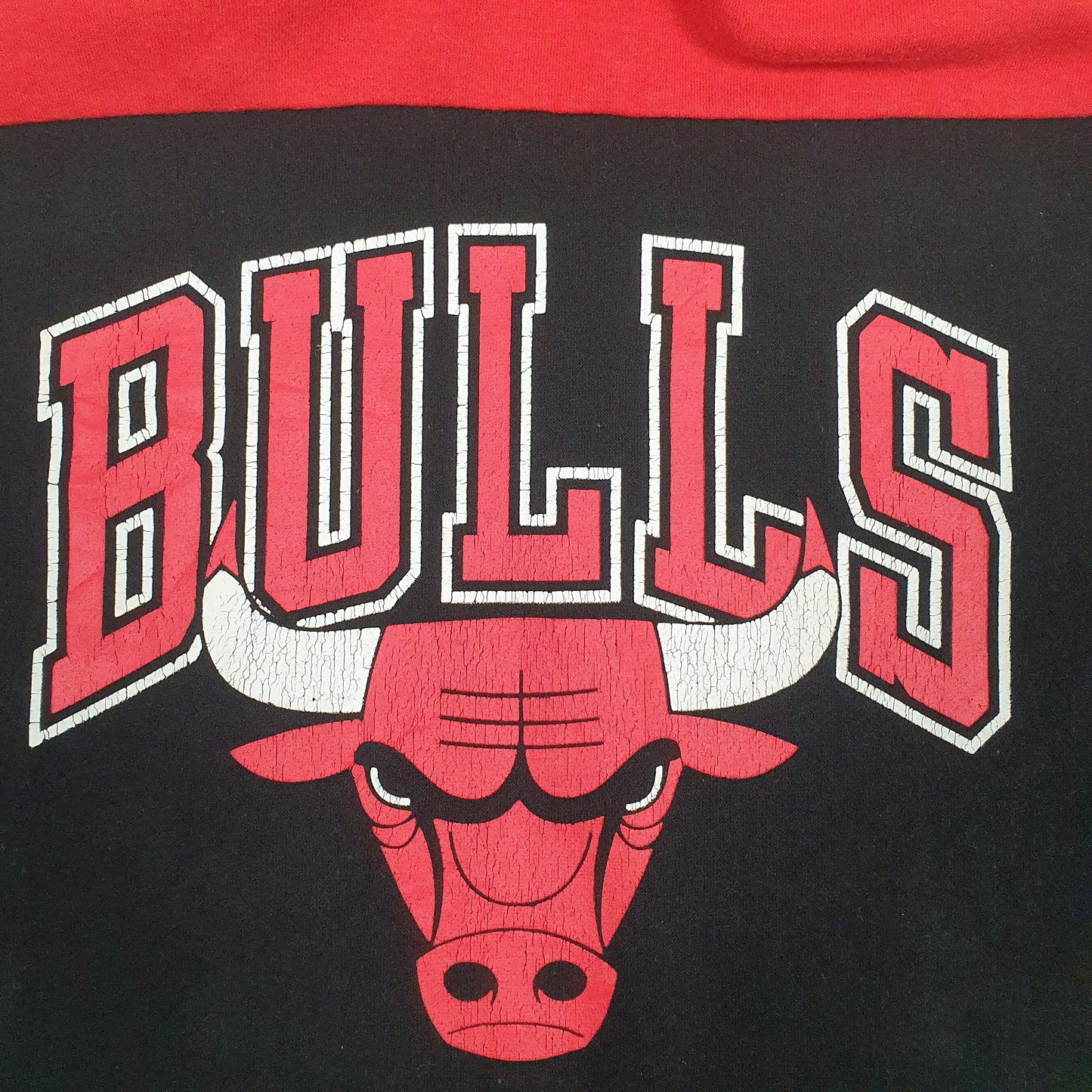 Mens Black NBA Bulls Short Sleeve Hoodie Jumper