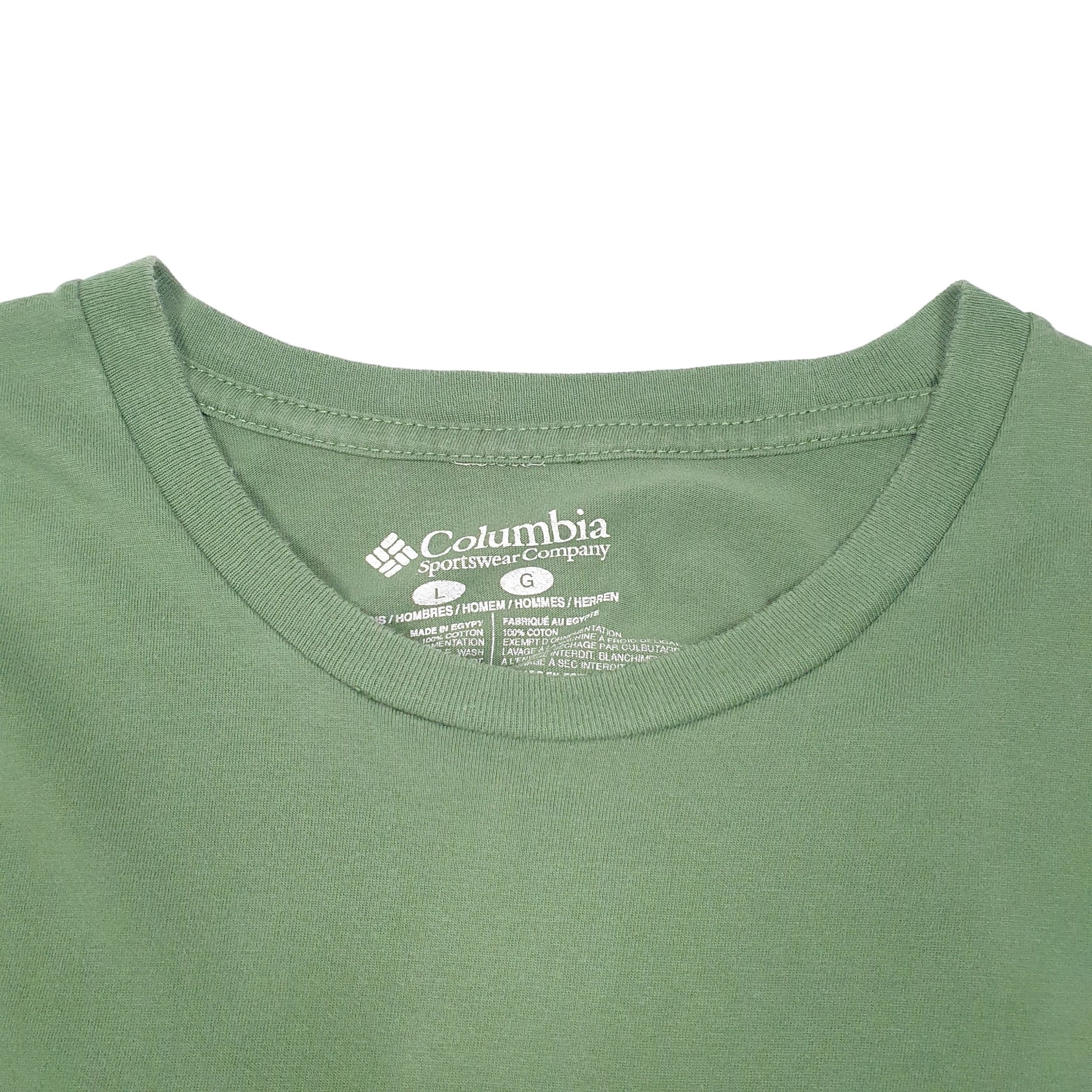 Mens Green Columbia Sportswear PHG Hunting Short Sleeve T Shirt