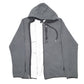 Mens Grey Reebok Hoodie Full Zip Jumper