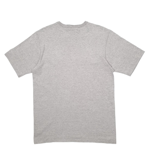 Mens Grey Champion Spellout Short Sleeve T Shirt