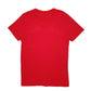 Mens Red Puma Spellout Short Sleeve T Shirt