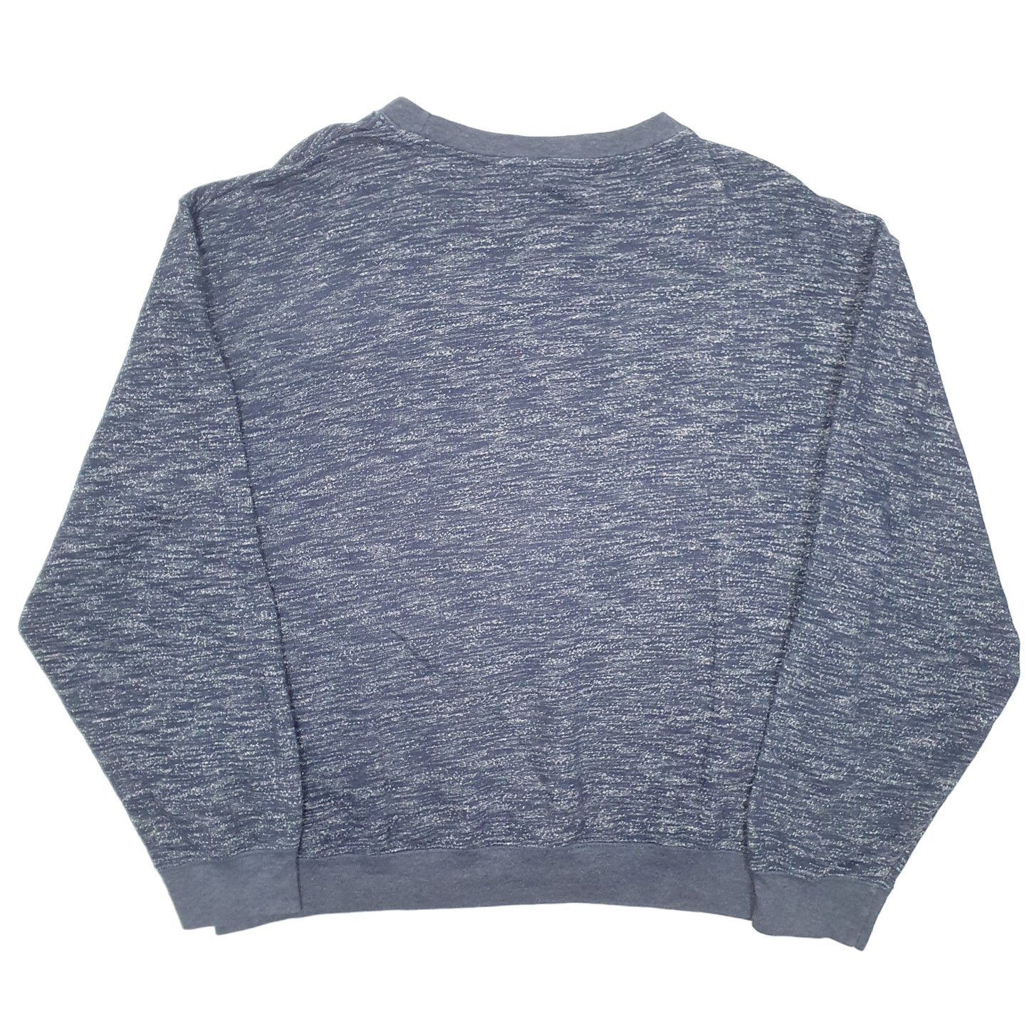 Mens Navy Passioni Chicago Illinois USA Spellout Crewneck Jumper