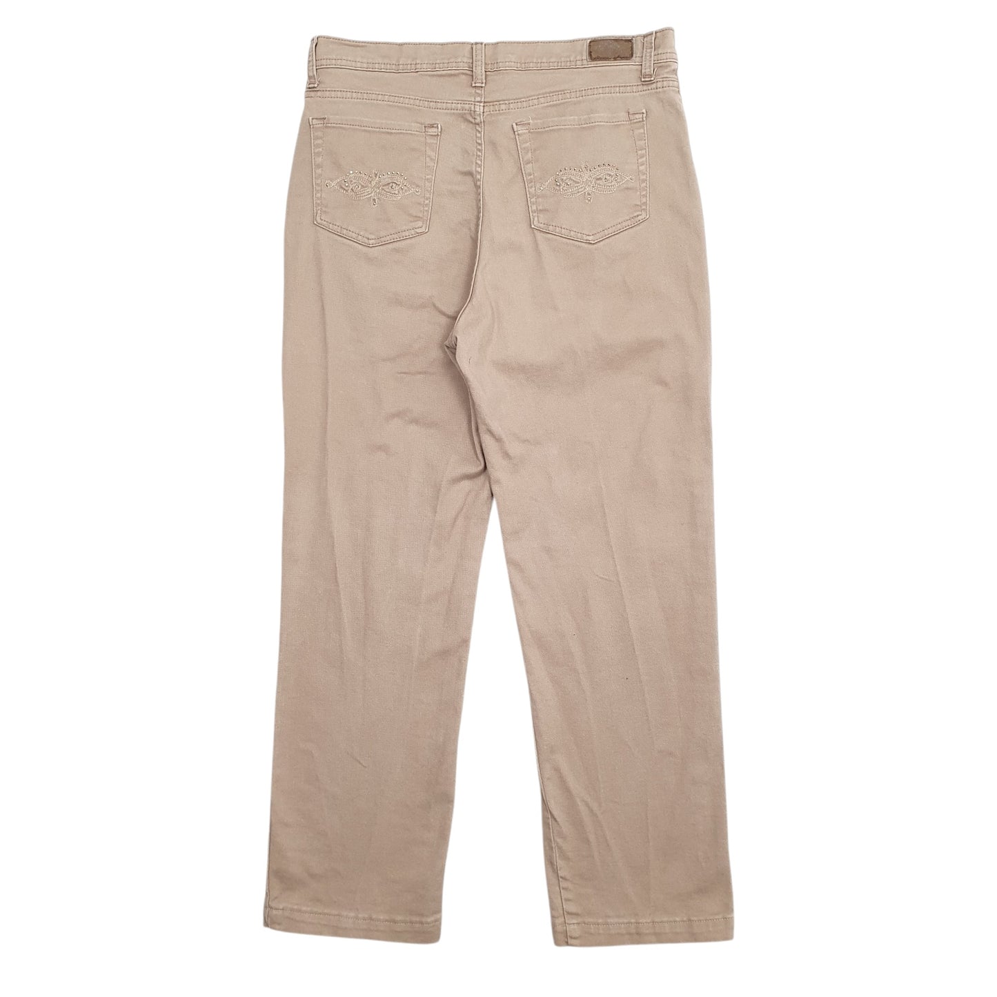 Womens Beige Lee Classic At The Waist Stretch Fit Casual JeansW32 L27