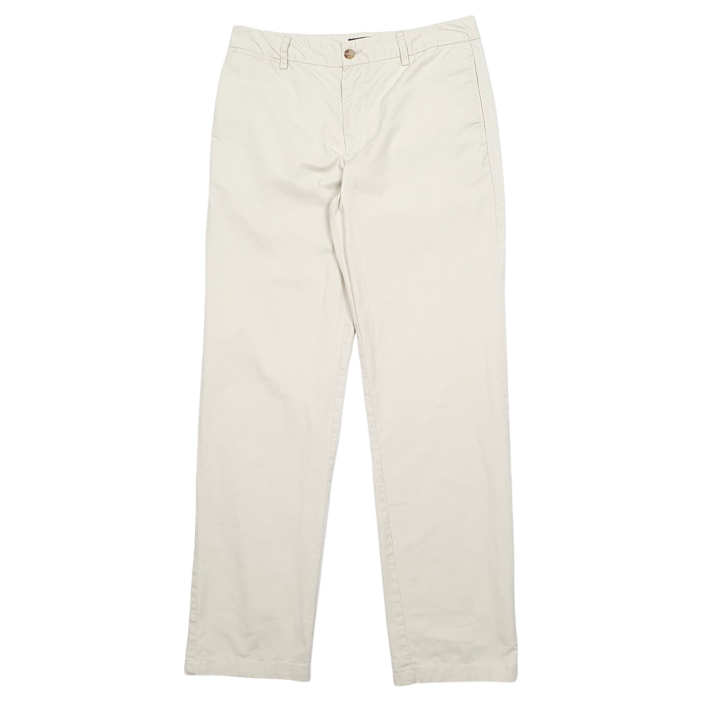 Womens Cream Ralph Lauren  Chino Trousers