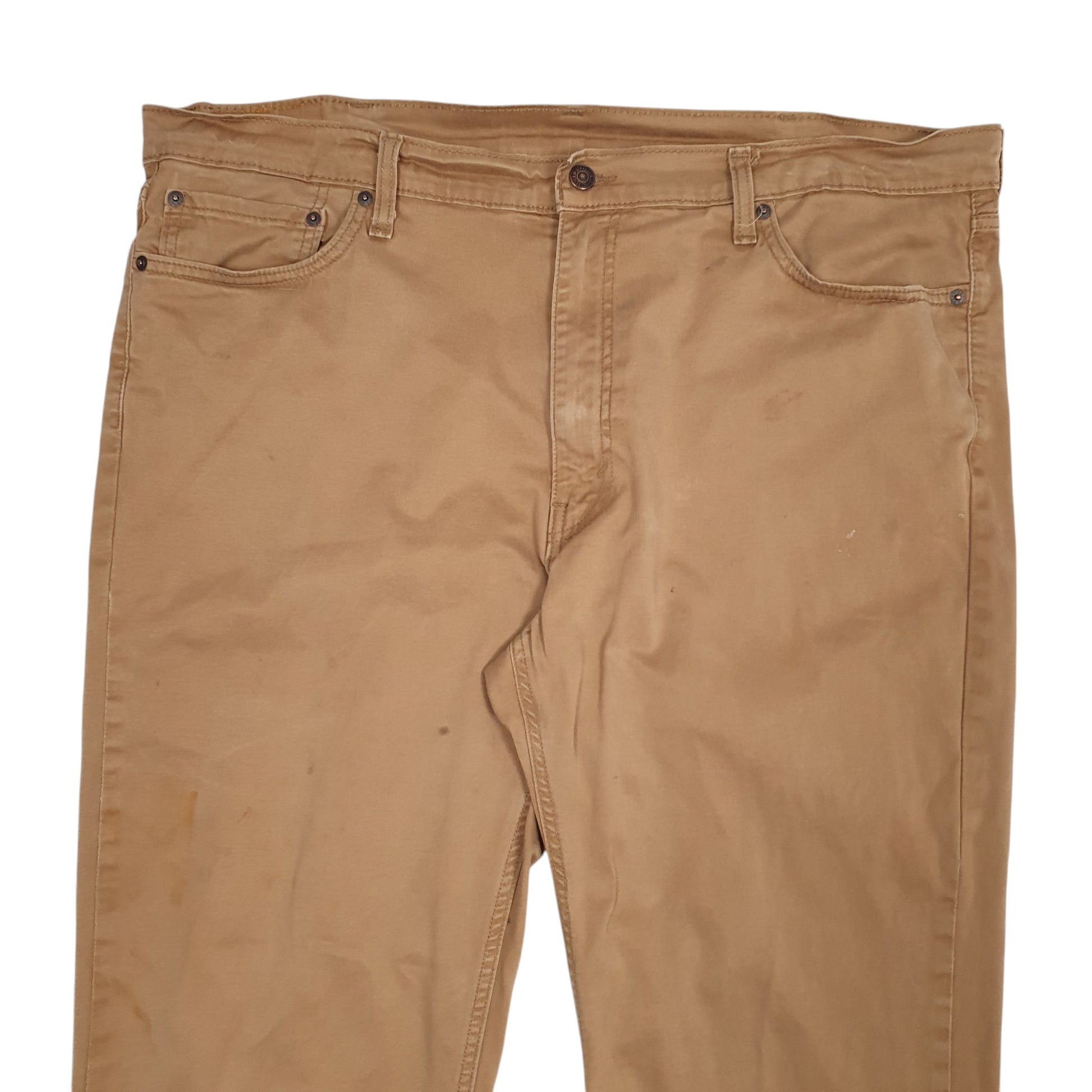 Mens Beige Levis  Chino Trousers