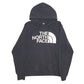 Mens Black The North Face Spellout Hoodie Jumper