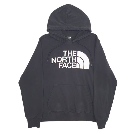 Mens Black The North Face Spellout Hoodie Jumper
