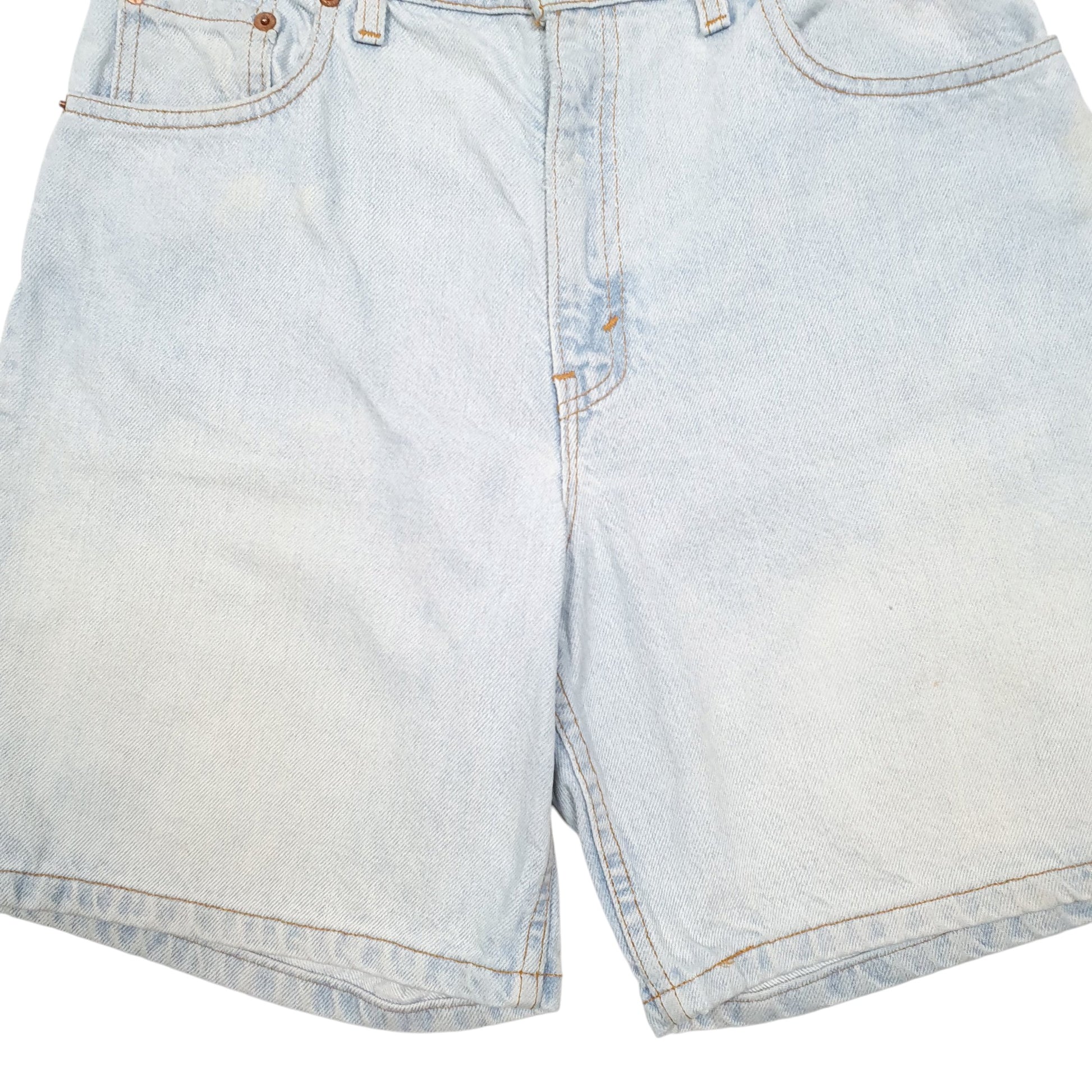 Womens Blue Levis Vintage Made In USA 90s Jorts Denim Shorts