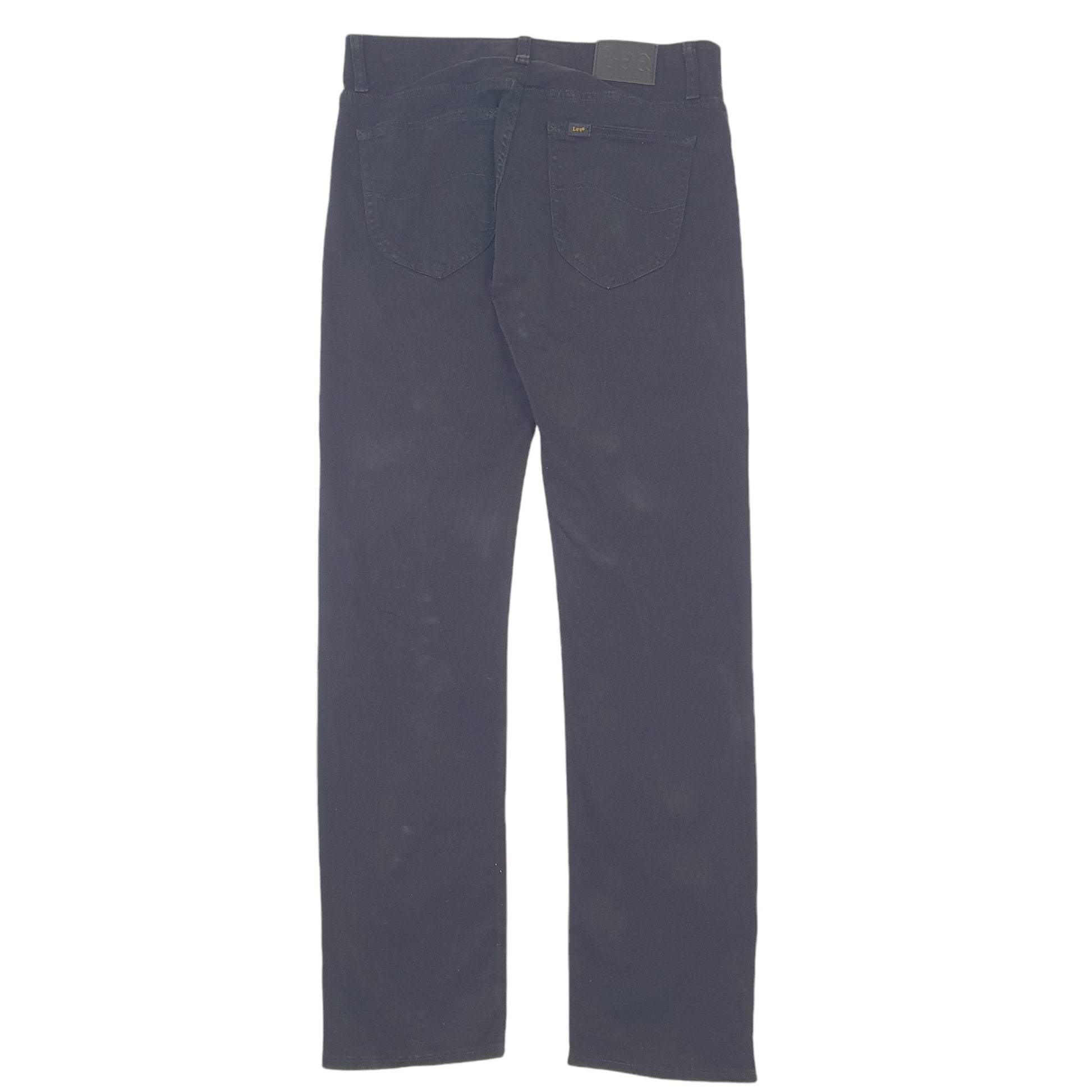 Mens Black Lee  Slim JeansW32 L32