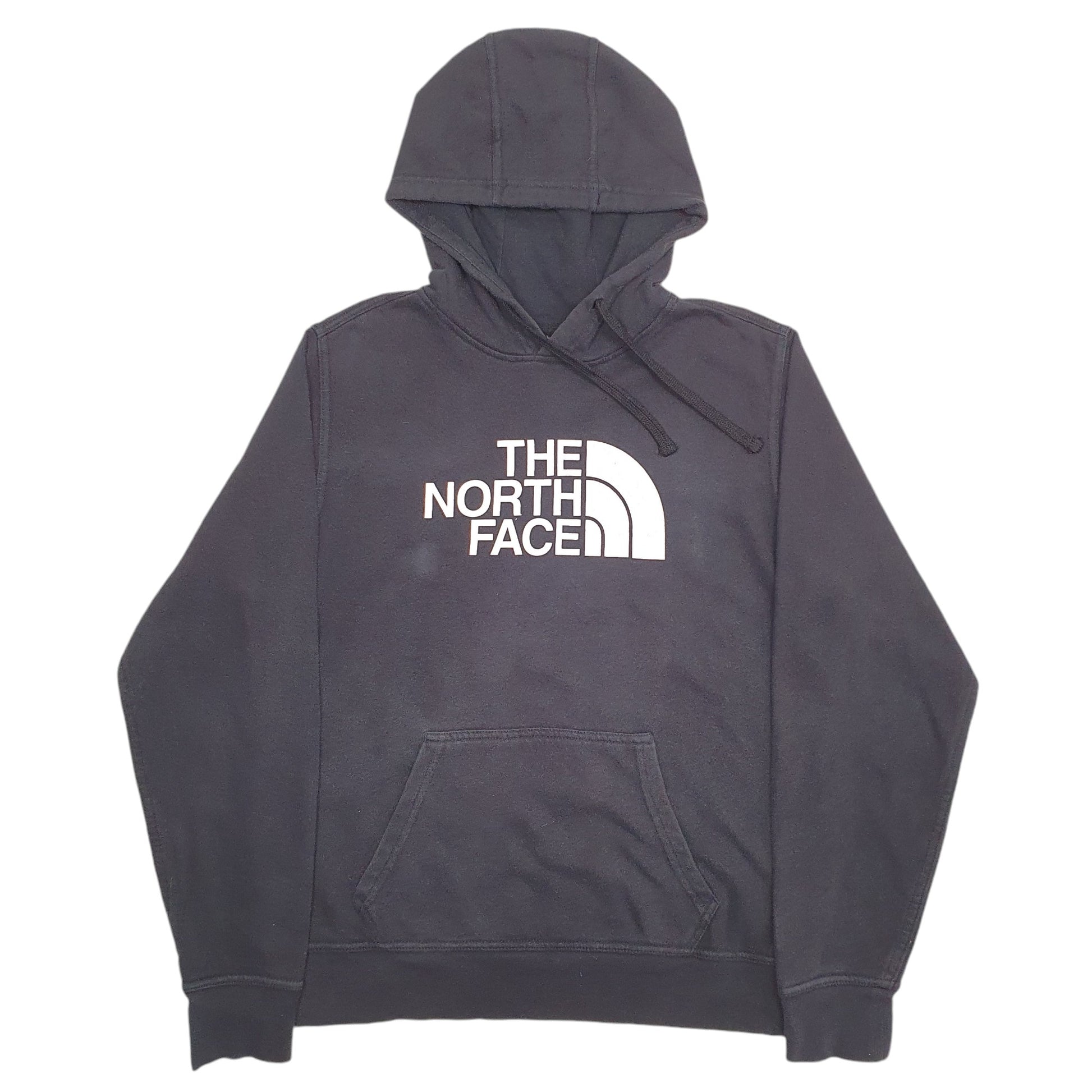 Mens Black The North Face Spellout Hoodie Jumper