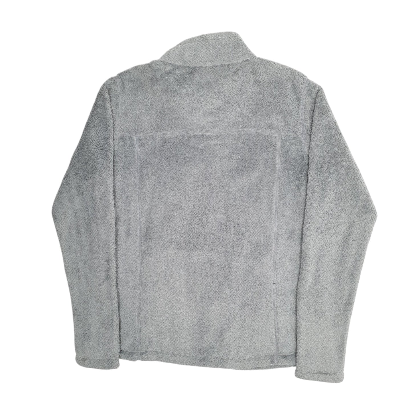 Womens Grey Patagonia Snap T Fluffy Quarter Zip Jumper
