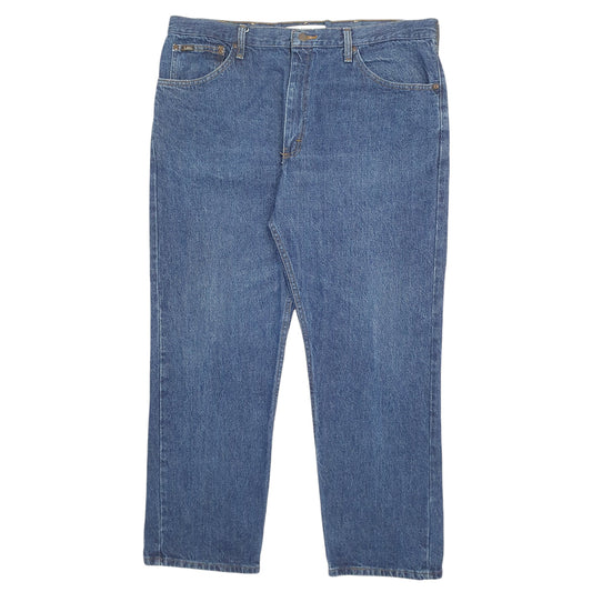 Mens Blue Lee  Regular JeansW42 L30